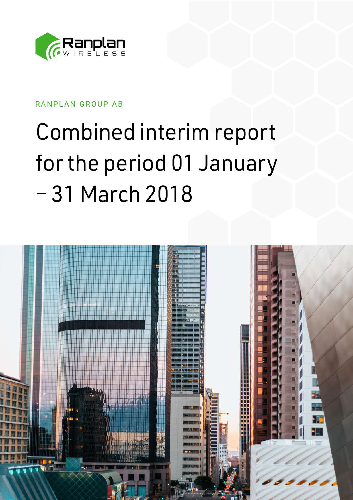 Report Cover - Combined interim report 2018