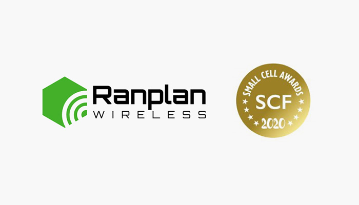 Ranplan Wins Small Cells Awards 2020 for excellence in software management, automation and orchestration