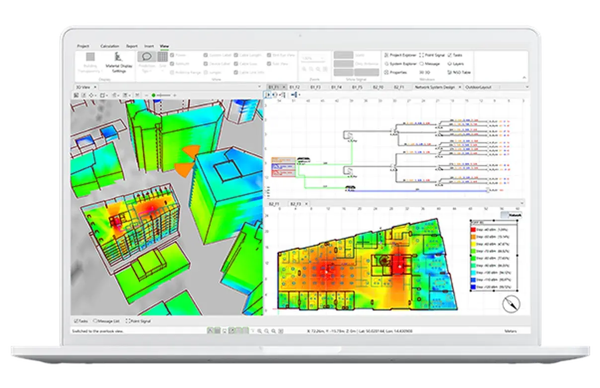 Accelerate and automate in-building network design time