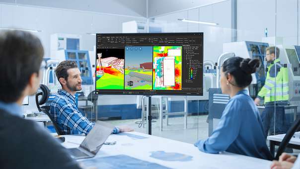 airport simulations and outdoor heatmaps